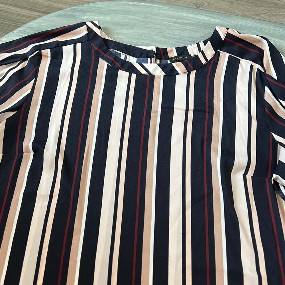 Ann Taylor striped blouse